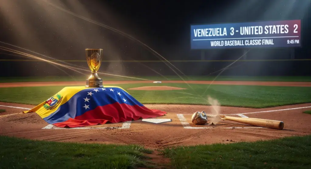 Venezuela defeats United States 3-2 in World Baseball Classic final