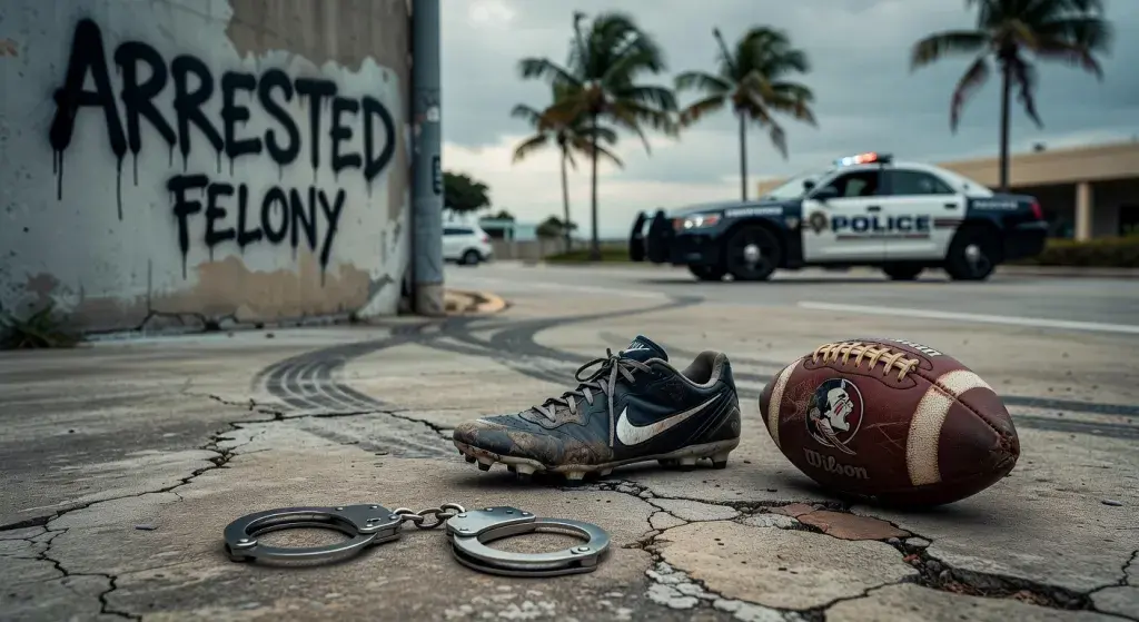 Florida State kicker Conor McAneney arrested on felony charges in Fort Lauderdale