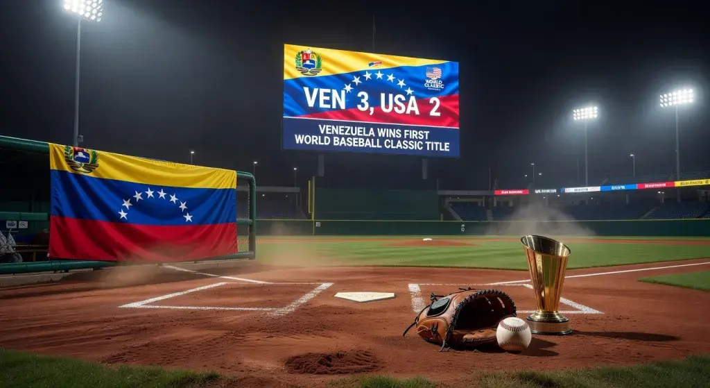 Venezuela defeats U.S. 3-2 to win first World Baseball Classic title