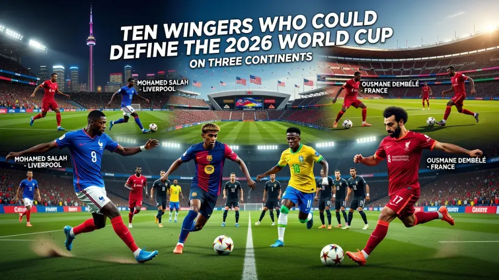 Ten Wingers Who Could Define the 2026 World Cup on Three Continents