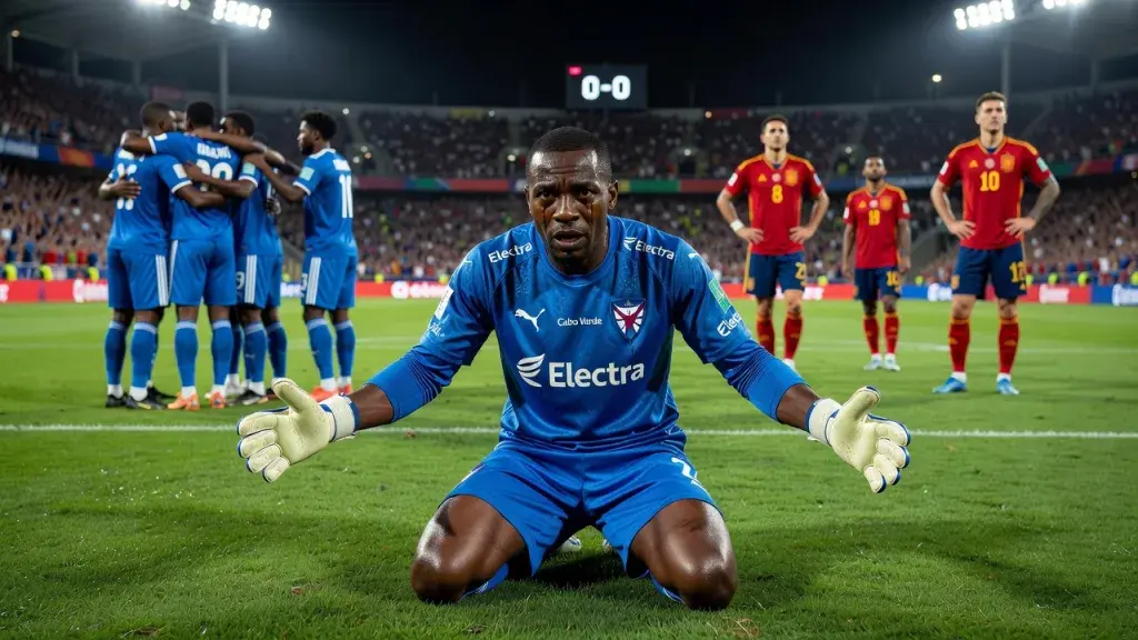 Vozinha Stops Spain Cold as Cape Verde Stun World Cup Favourites