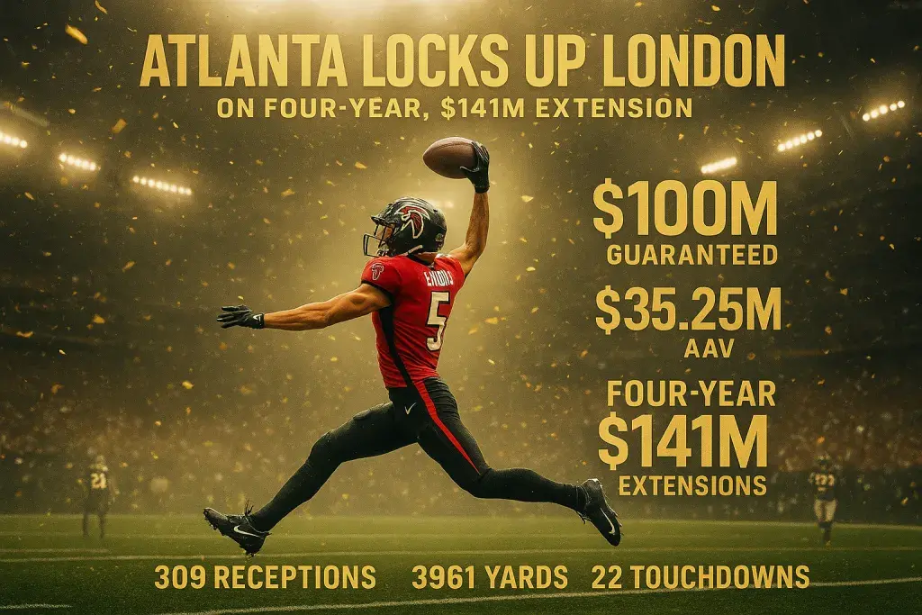 Atlanta Locks Up London on Four-Year, $141M Extension