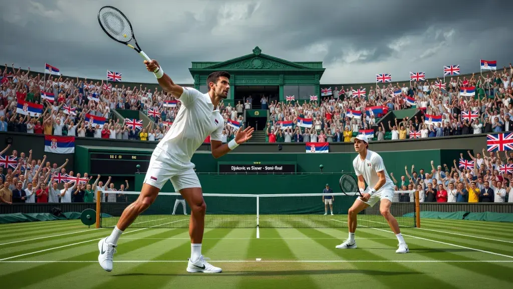 Djokovic Chases Historic 25th Grand Slam with Sinner Standing in His Way
