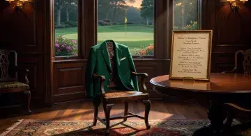 Masters Champions Dinner menu curated annually by defending champion