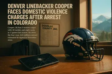 Denver Linebacker Cooper Faces Domestic Violence Charges After Arrest in Colorado