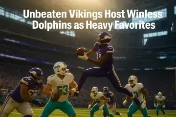 Unbeaten Vikings Host Winless Dolphins as Heavy Favorites